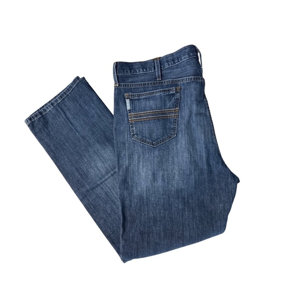 Cinch Mens Western Bootcut Jeans~Size 40x32~Medium Wash Cowboy Cut Denim L3 40